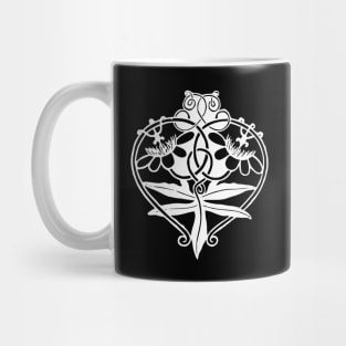 Vintage Celtic Heart Mug